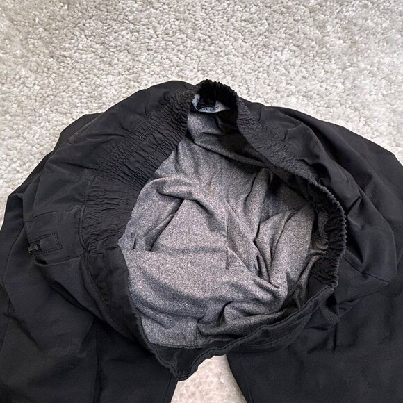 Athleta Brookyln Textured Lined Jogger Black Camo 12 - Picture 6 of 10